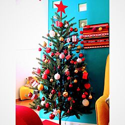 リビング/IKEA/クリスマスツリー/クリスマス/オーナメントのインテリア実例 - 2013-11-09 00:31:19