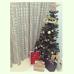 部屋全体/ツリー/クリスマス雑貨のインテリア実例 - 2015-12-24 15:24:35