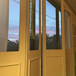 部屋全体/折れ戸DIY/そら/DIY/窓からの眺め...などのインテリア実例 - 2016-05-26 18:59:03