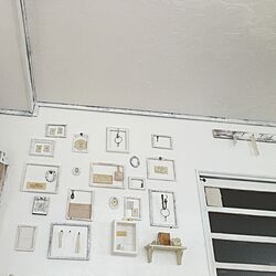壁/天井/しっくい/セリア/DIY/もっとかわいくしたい...などのインテリア実例 - 2014-12-06 10:42:45