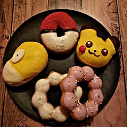 キッチン/ポケモン/ミスドのドーナツ/病院帰りに/ポケモンゲットだぜ！...などのインテリア実例 - 2023-12-18 20:19:06