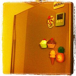 キッチン/冷蔵庫/マグネットのインテリア実例 - 2012-07-12 22:55:49