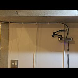 壁/天井/プロジェクター/配線/ダイソー/突っ張りポールのインテリア実例 - 2017-01-08 14:25:27
