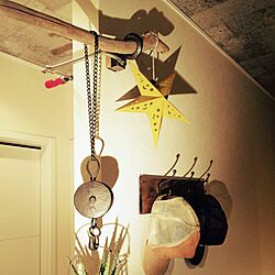 壁/天井/トラスコのクランプ/クラッシュゲート/DIY/流木のインテリア実例 - 2015-12-21 21:20:47