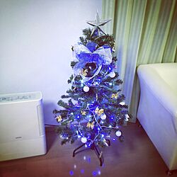 リビング/クリスマスツリー/シンプルのインテリア実例 - 2015-12-09 19:32:54
