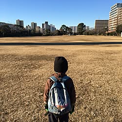 バス/トイレ/眠い…/三男くん保育園/出勤前の一枚*/ばす、トイレではありませんが(^◇^;)...などのインテリア実例 - 2017-01-24 08:39:48