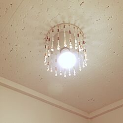 壁/天井/ハンドメイド/照明/ビーズランプのインテリア実例 - 2014-05-05 23:31:57