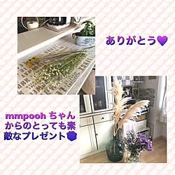 mmpooh ちゃんからの素敵便/いつも 素敵✨なコメントありがとう❤️/フォロワー様に感謝❤️/オキナワスズメウリ部/グラスジェムコーン部...などのインテリア実例 - 2019-06-02 18:14:41