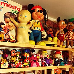 棚/ディズニー/ミッキーマウス/フィギュア/おもちゃ...などのインテリア実例 - 2016-09-21 00:43:16