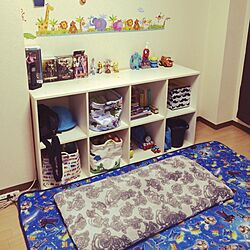 棚/IKEA/子ども部屋　　のインテリア実例 - 2014-03-13 17:53:46