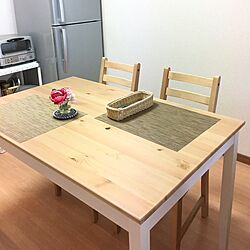キッチン/ケユカのランチョンマット/IKEA/一人暮らし/北欧...などのインテリア実例 - 2017-06-04 14:17:25
