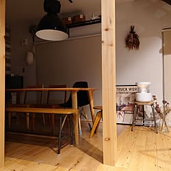 部屋全体/愛用の家具/イベント参加/無垢の床/無垢床...などのインテリア実例 - 2023-03-13 21:31:20