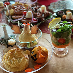 料理/ハロウィン/机のインテリア実例 - 2021-11-11 19:55:48