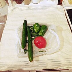 キッチン/夏野菜のインテリア実例 - 2014-07-11 20:38:12