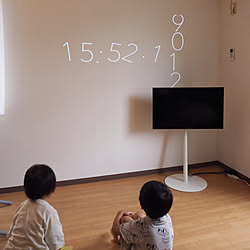 anataIRO/テレビスタンド/テレビ台/WALLTVSTAND/HDDホルダー...などのインテリア実例 - 2019-06-30 19:16:15