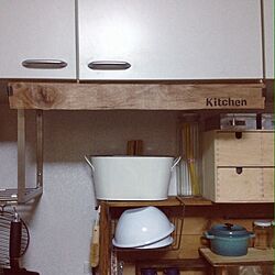 キッチン/手作り/ホーロー/IKEA/ダイソー...などのインテリア実例 - 2014-09-06 23:34:22