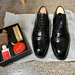 シューツリー/SHOE SHINE SET/REGAL/靴磨き/わたしの休日のすごし方...などのインテリア実例 - 2023-05-03 12:14:46