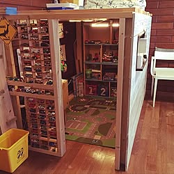 部屋全体/個室/キッズスペース/子供部屋/秘密基地...などのインテリア実例 - 2017-05-05 18:04:01