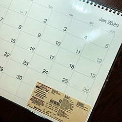 2020年カレンダー/新商品/無印良品/カレンダー/壁/天井...などのインテリア実例 - 2019-09-30 18:47:07