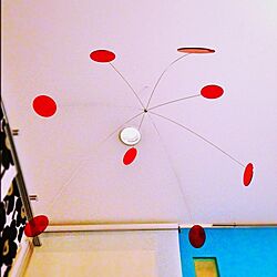 壁/天井/IKEA/モビールのインテリア実例 - 2013-07-21 00:06:37