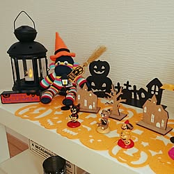 玄関/入り口/ハロウィン/セリア雑貨/東松島 おのくん/ハロウィンディスプレイ...などのインテリア実例 - 2016-09-10 17:47:10