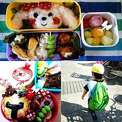 キッチン/キャラ弁/男の子/遠足のお弁当のインテリア実例 - 2015-06-11 21:05:05