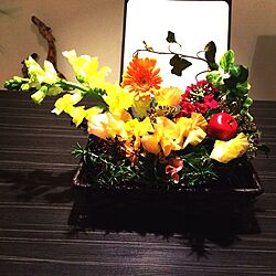 リビング/フラワーアレンジメント/花のインテリア実例 - 2014-01-25 01:31:23