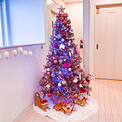 クリスマスツリー180cm/flancflanc/猫オブジェ/クリスマスツリー/クリスマスディスプレイ...などのインテリア実例 - 2022-12-04 16:18:36