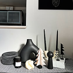 クリスマス/IKEA/スリーコインズ/H&M HOME/ブラックインテリア...などのインテリア実例 - 2022-11-13 10:54:39