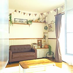 リビング/カフェ風を目指して♪/フォロー＆いいね！ありがとうございます☆/中古住宅リフォームなし/DIY...などのインテリア実例 - 2017-02-08 13:03:24