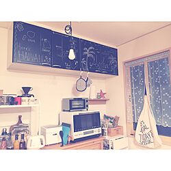 キッチン/黒板シート/セリア/黒板/IKEA...などのインテリア実例 - 2015-12-27 22:05:11