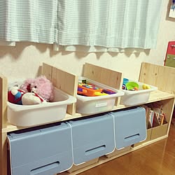 棚/子供部屋/DIY/SPF材/IKEA...などのインテリア実例 - 2015-05-05 20:56:15