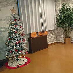 部屋全体/ニトリ/クリスマスツリー150cmのインテリア実例 - 2017-11-23 16:54:25