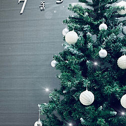 クリスマスツリー/ニトリ/リビング/アクセント クロス/ウォールクロック...などのインテリア実例 - 2020-11-22 15:20:23