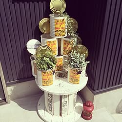 机/DIY/succulent plants/ハンドメイド/植物棚...などのインテリア実例 - 2016-04-21 07:47:54