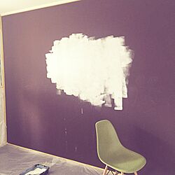 壁/天井/壁/ペンキ塗り/DIY/椅子...などのインテリア実例 - 2016-03-31 22:47:04