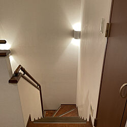 壁/天井/階段の手すり/階段手すり/階段の照明/階段のインテリア実例 - 2021-12-25 05:23:57