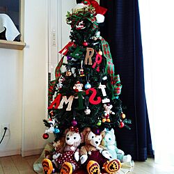 リビング/ディズニー/ジェラトーニ/クリスマスツリーのインテリア実例 - 2015-11-03 15:56:45