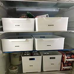 セリア/キッチン/冷蔵庫収納/キレイを保ちたい/キッチンのインテリア実例 - 2019-09-12 14:28:37