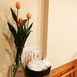 壁/天井/花瓶/花/ニッチのインテリア実例 - 2017-03-16 18:36:36