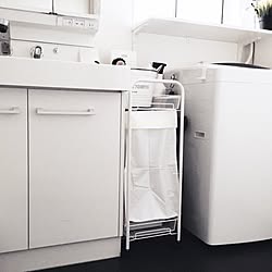 バス/トイレ/THE LAUNDRESS/REDECKER/収納/洗濯機周り...などのインテリア実例 - 2015-05-31 14:54:10