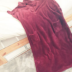 ベッド周り/毛布/着る毛布のインテリア実例 - 2021-01-30 23:30:01