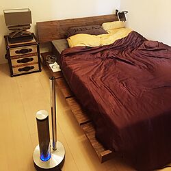 ベッド周り/kashwere/iPadスタンド/cado加湿器/HARO...などのインテリア実例 - 2017-05-14 08:01:15