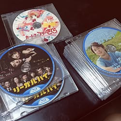 部屋全体/レーベル印刷/整理整頓中/整理収納部/DVD&Blu-ray&CD...などのインテリア実例 - 2014-09-06 23:40:52