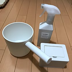 ウエットティッシュケース/アルカリ電解水クリーナー/手桶/無印良品週間/無印良品...などのインテリア実例 - 2017-06-18 20:49:46