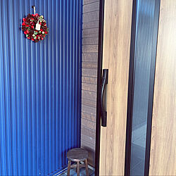クリスマスリース/玄関/入り口のインテリア実例 - 2022-11-22 10:45:32