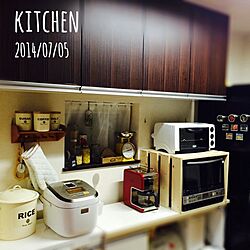 キッチン/DIY/デロンギ/家電のインテリア実例 - 2014-07-05 21:14:10