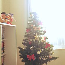 リビング/ポテトヘッド夫妻/レトロ/クリスマスツリーのインテリア実例 - 2015-12-16 08:40:56