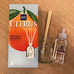 CITRUS/芳香剤/オレンジ＆ベルガモット/香るスティック/香るStick...などのインテリア実例 - 2021-04-05 18:34:12