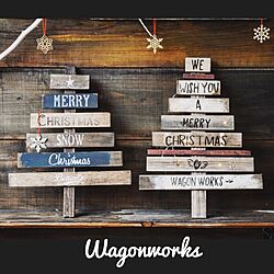 壁/天井/クリスマスツリー/DIY/ブログ更新しました♡/wagonworks...などのインテリア実例 - 2016-12-04 22:18:01